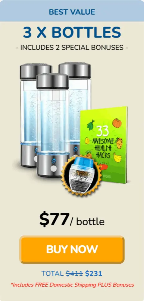 Hydrogen Switch Bottle offer package price 